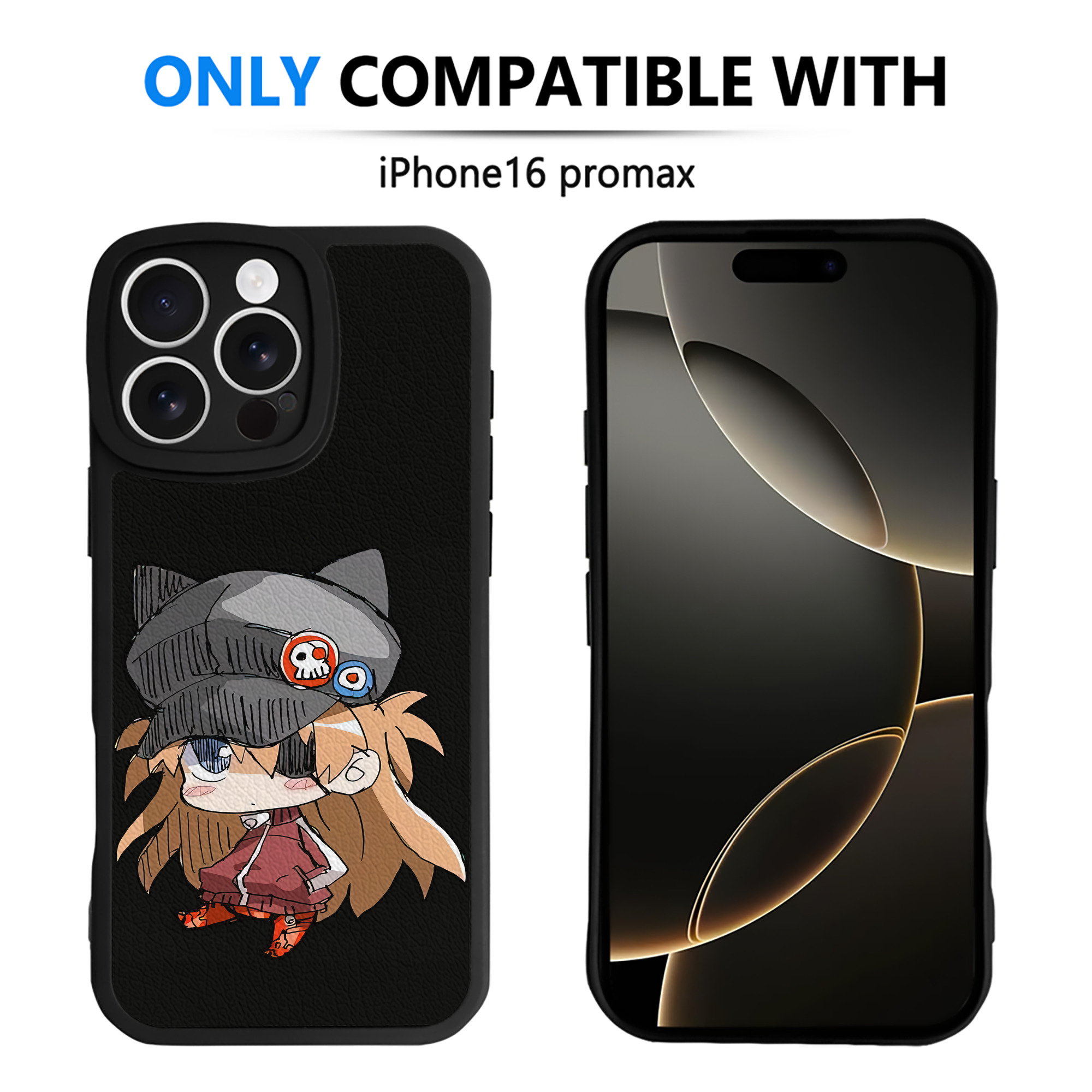 （画像用） EVA 新世紀エヴァンゲリオン 【iPhone 16シリーズ対応】シリコンスマホケース（レザー調） 材質：シリコン